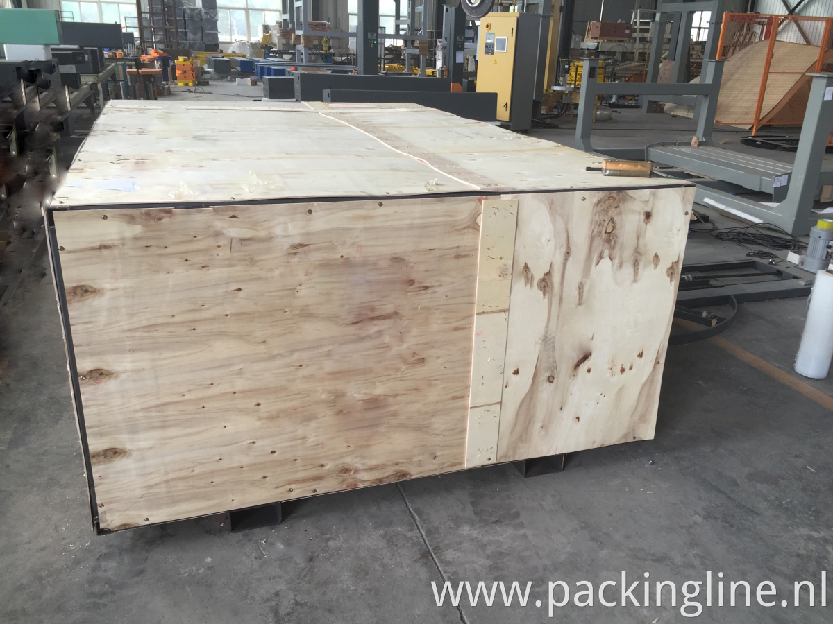 Autoamtic Pallet Wrapper wooden case